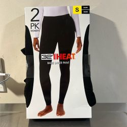 32 Degrees Heat Base Layer Pant Woman’s Size Small