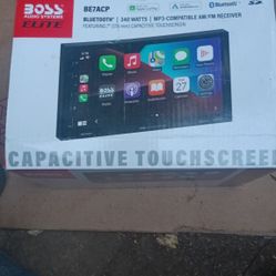 Boss Elite  7" Double Din Car Stereo Touch Screen 340 Watts Bt 