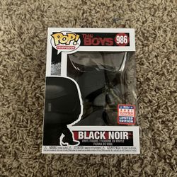 Black Noir The Boys Funko Pop