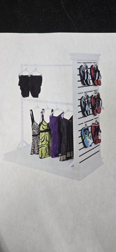 Commercial Display Rack