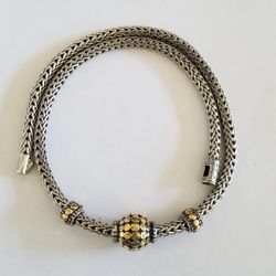 Necklace By John Hardy Sterling and 18kt.