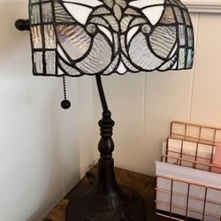Tiffany Style Banker Desk Lamp