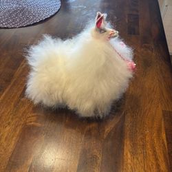 Vintage Handmade Llama Alpaca Plush 