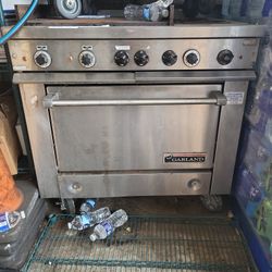  Garland Electric oven and stove top