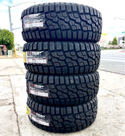 4 NEW RBP LT 35/1250/18 RUGGED TERRAIN TIRES $845 CASH TOTAL‼️ FREE INSTALLATION‼️
