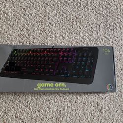 game onn. RGB Mechanical Gaming Keyboard
