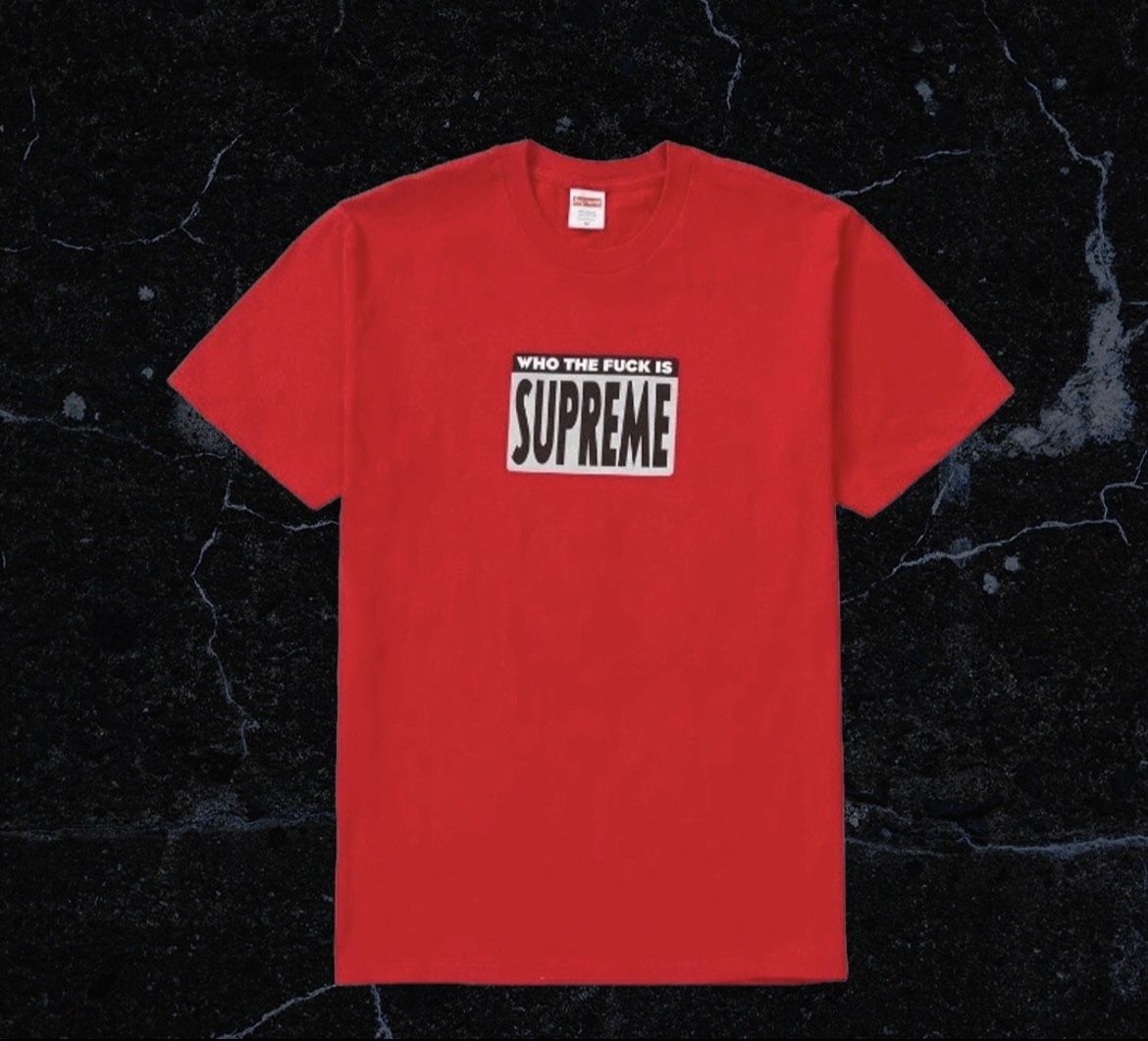 Supreme Who The Fuck Tee