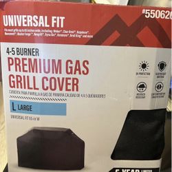 Master Forge Premium Universal Fit 65-in W x 45-in H Black Fits Most Cover