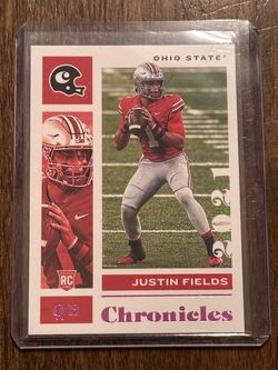 Justin Fields Rookie Card Parallel