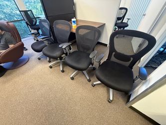 4 office chairs