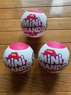 Lot of 3 Zuru Mini Brands RETRO Series