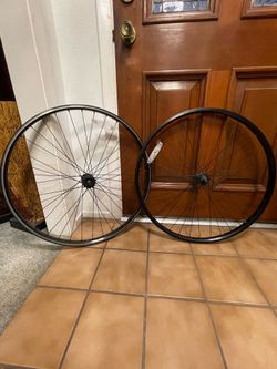 29" Bike Wheels – Black
