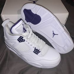 Jordan 4 Metallic Purple