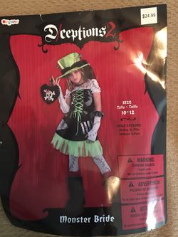 Girls Halloween Costume - Monster Bride