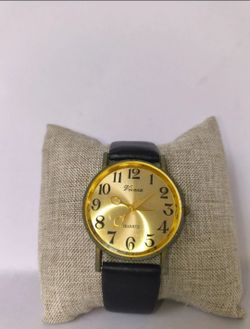 Vintage Hairdresser Scissor Hands Vienna brand watch with a gold-tone dial