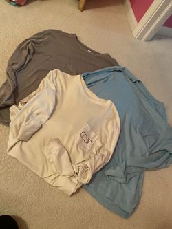 Set of 3 long sleeved shirts