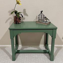 Sage Green Accent Table
