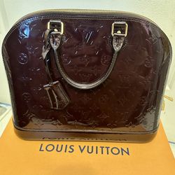 Louis Vuitton Vernis Alma GM Handbag