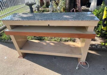 Uv heat lamp nail bar “marble top”