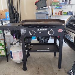 Flat Iron Grill-Black