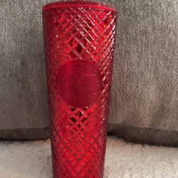 Red Starbucks Tumbler