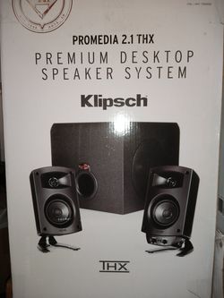 Klipsch Pro Media 2.1 desktop speakers