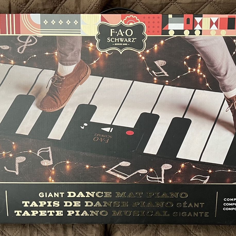 Fao schwarz fashion giant piano dance mat