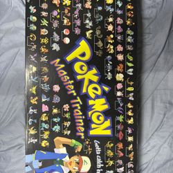1999 Pokemon Master Trainer Board game