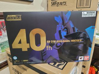 Bandai Soul of Chogokin GX-31V Voltes V 40th Anniversary Action Figure
