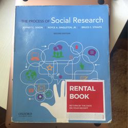 The Process Of Social Research 