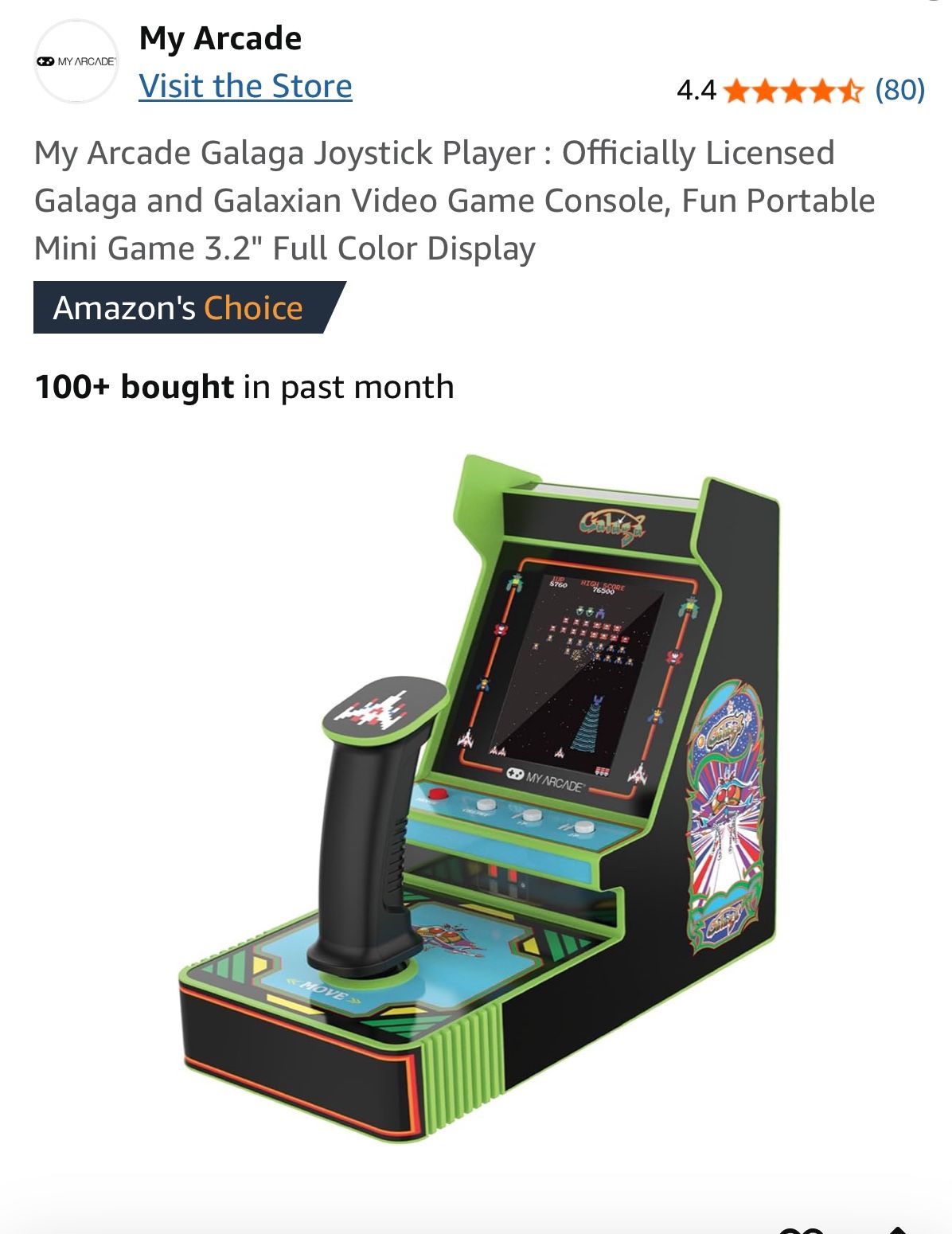 Galahad Mini Arcade Game