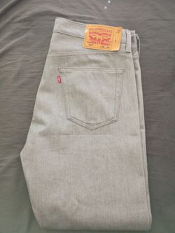 Levi's 501 Jeans W36 L30 Gray