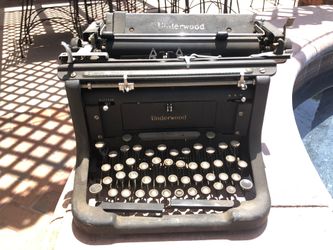 Underwood antique typewriter