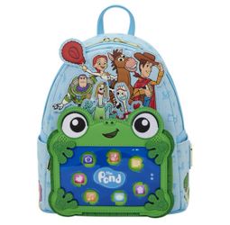 Toy Story 5 backpack and cardholder