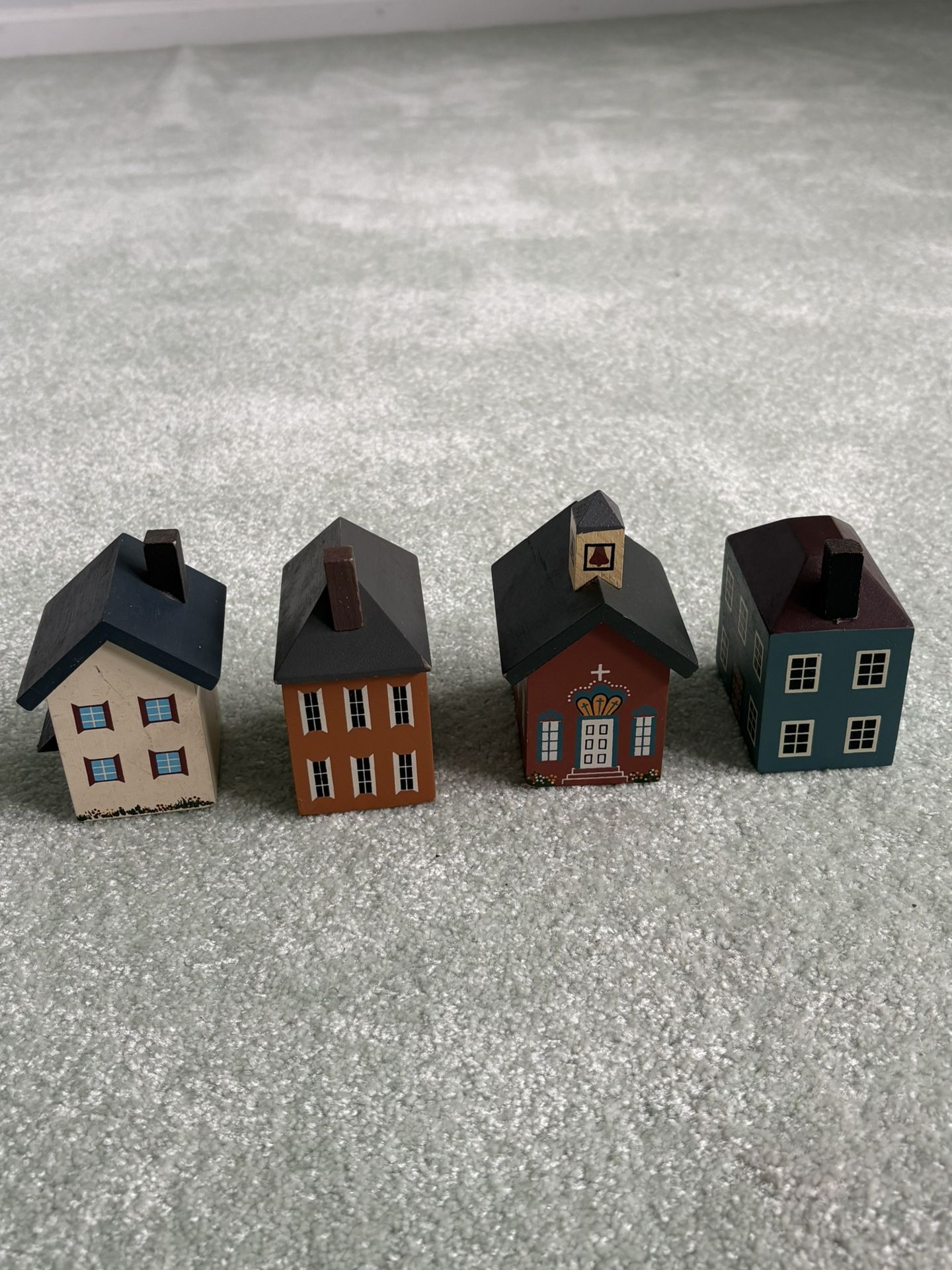 Cape Craftsman Country Village Four Wooden Houses By Rose Kennedy
