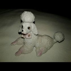 Vintage Porcelain Poodle