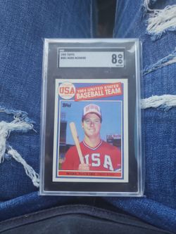 SGC 8 NM MT 1989 Topps #401 Mark McGwire