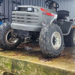 Racing Lawn Mower 30mph!!