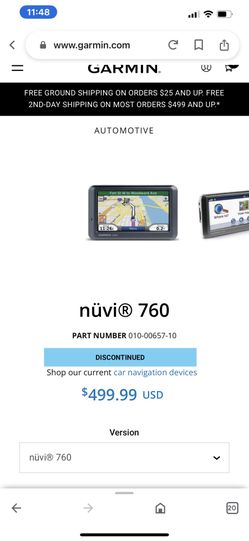 Garmin Nuvi 760