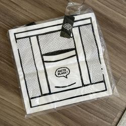 Joshua Vides Matte Black Coffee tote