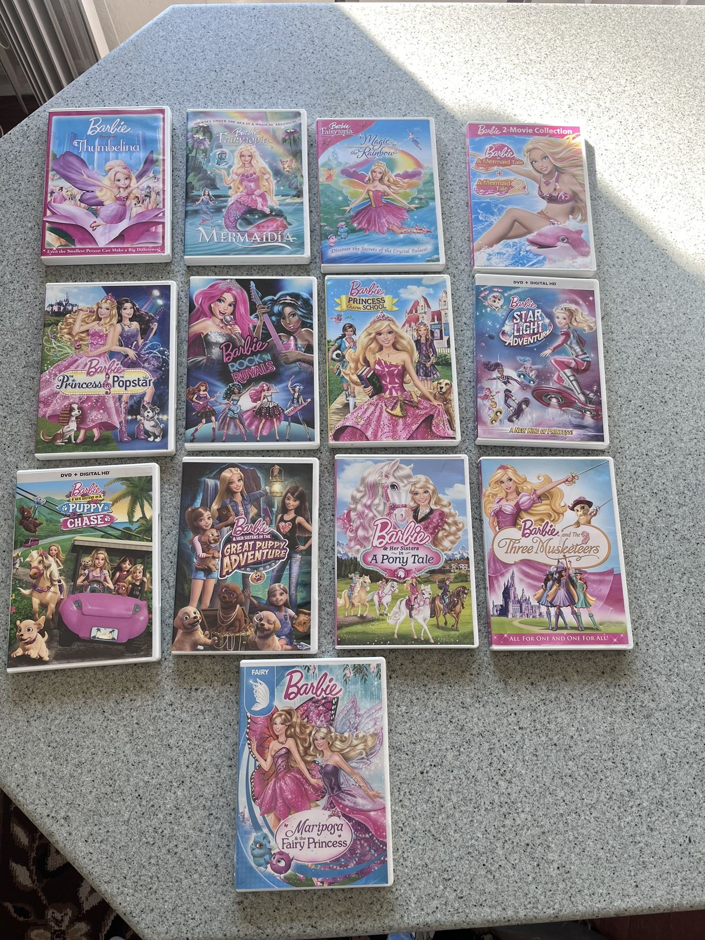 Barbie DVDs