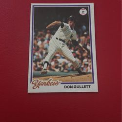 Baseball Card