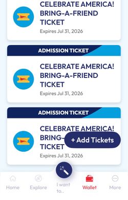 Six Flags Single Day Admission Tickets