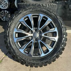 Rines REP DENALI 22x9 Con Llantas 35 12.50 22 MT 