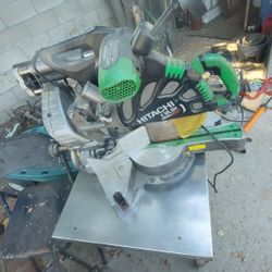 HITACHI C12LSH Digital& Laser  Slide Compound Miter Saw 