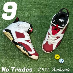 Size 9 Air Jordan 6 Retro “Carmine 2013” 🦀