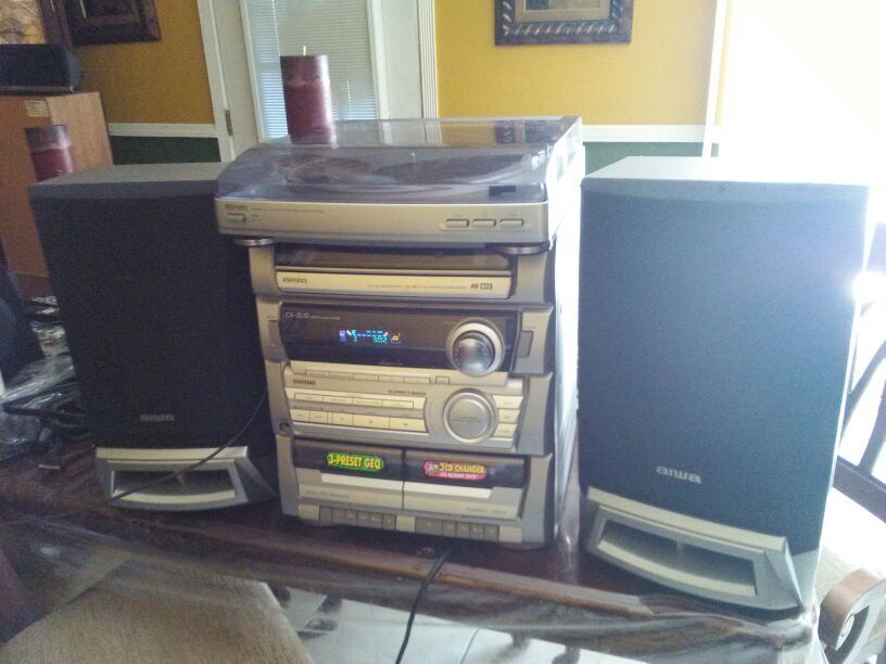 AIWA CX-ZL10 cd player digital audio system