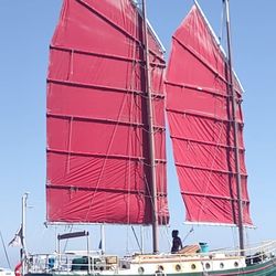 One of a Kind 38.5' Junk Rig Schooner for Sale or Trade - Located in San Diego
