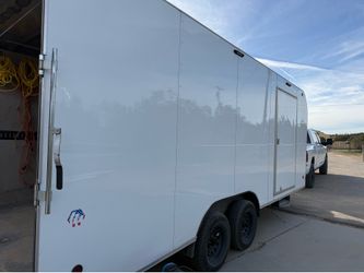 20 ft sky box trailer