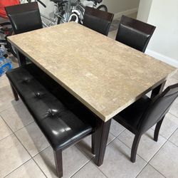 granite dining table